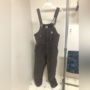 Men’s XS Carhartt Coverall overalls brown